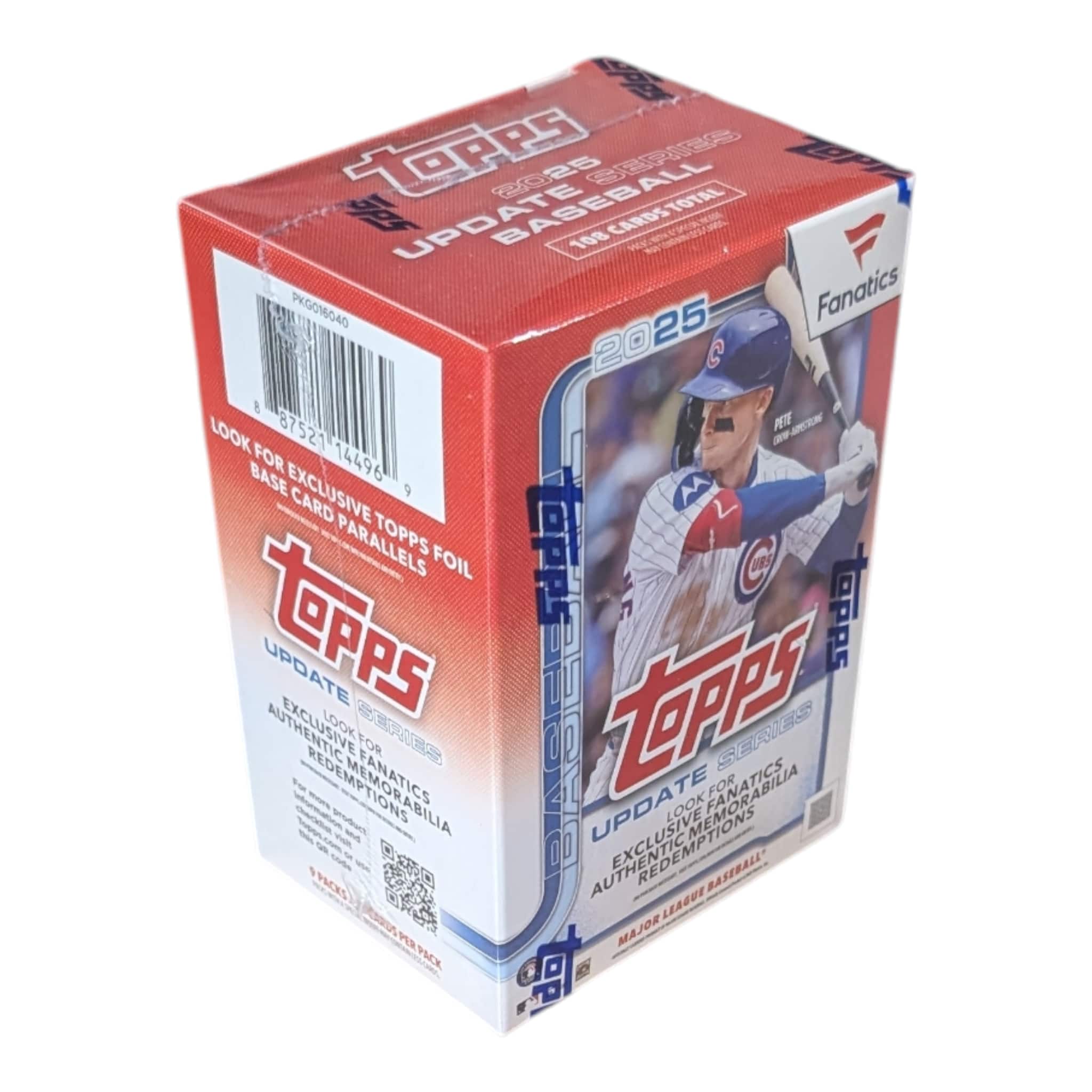 2025 26 Topps Baseball Update Series Fanatics Exclusive Value Box