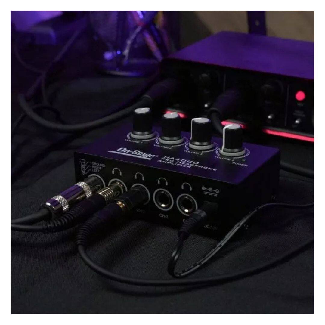 Orr-Stage PRO HA4000 S GROUND PRO HEADPHONE PWR RIGHT LEFT 0-6-0 CH-3 C JC JC1NV
