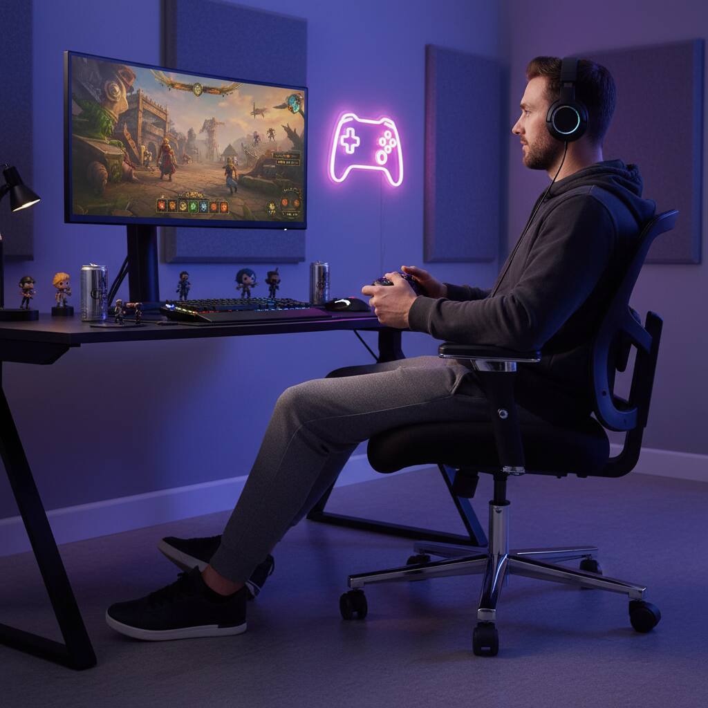 Alt View 4. AOITUN - Big and Tall Office Chair 500LBS, Heavy Duty Ergonomic Computer Desk Chair Mesh Executive Task Chair, Black - Black.