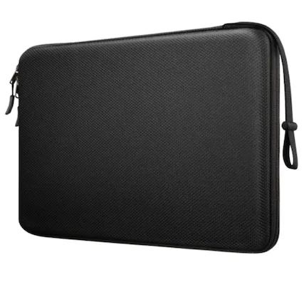 Front. Stock Preferred - Hard Laptop Sleeve Case for 16.2 inch MacBook Pro M4/M3/M2/M1 Pro A2991 A2780 - Black.