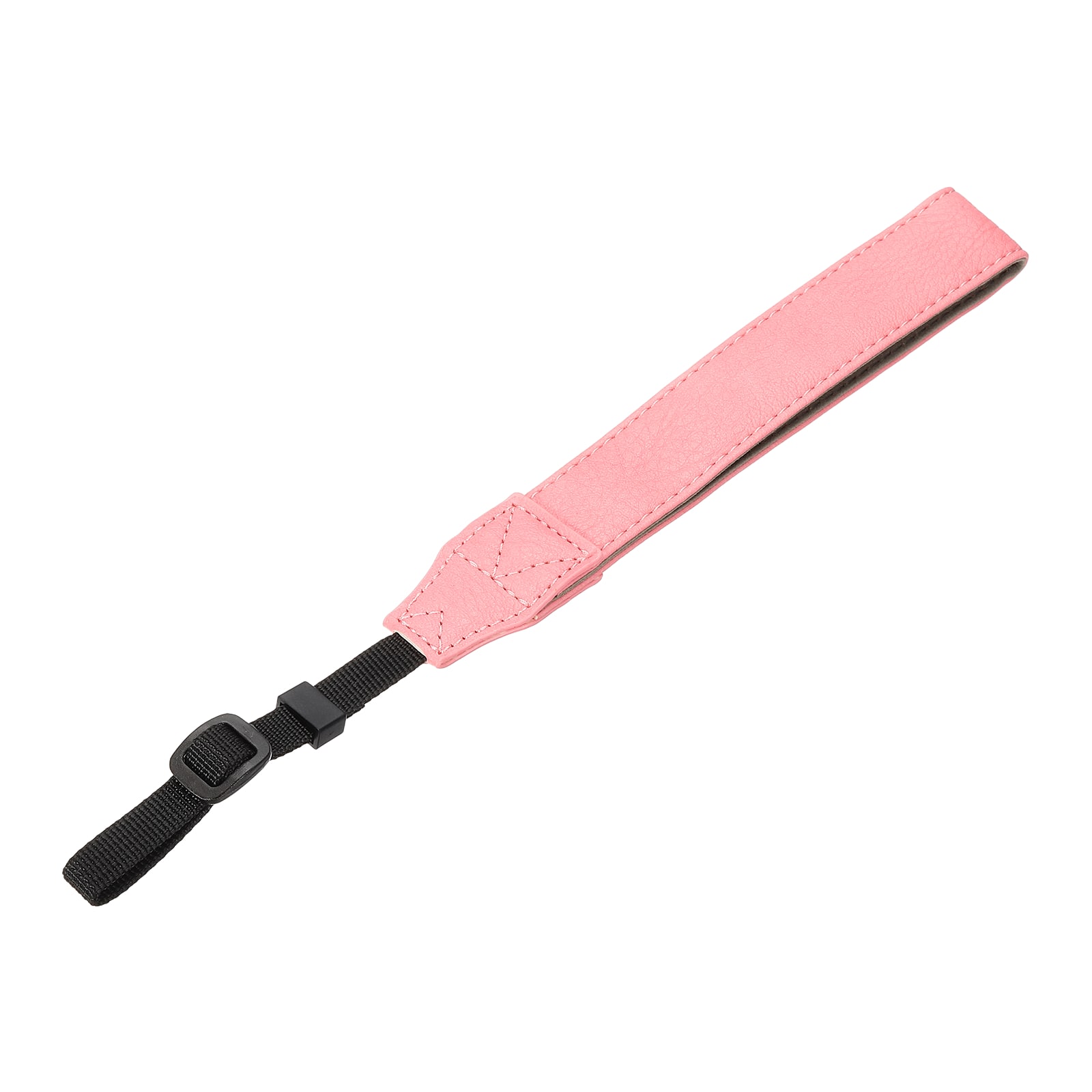 Unique Bargains - Camera Wrist Straps, PU Leather Camera Hand Strap Adjustable Wristlet Lanyards for DSLR SLR Digital Camera - Pink
