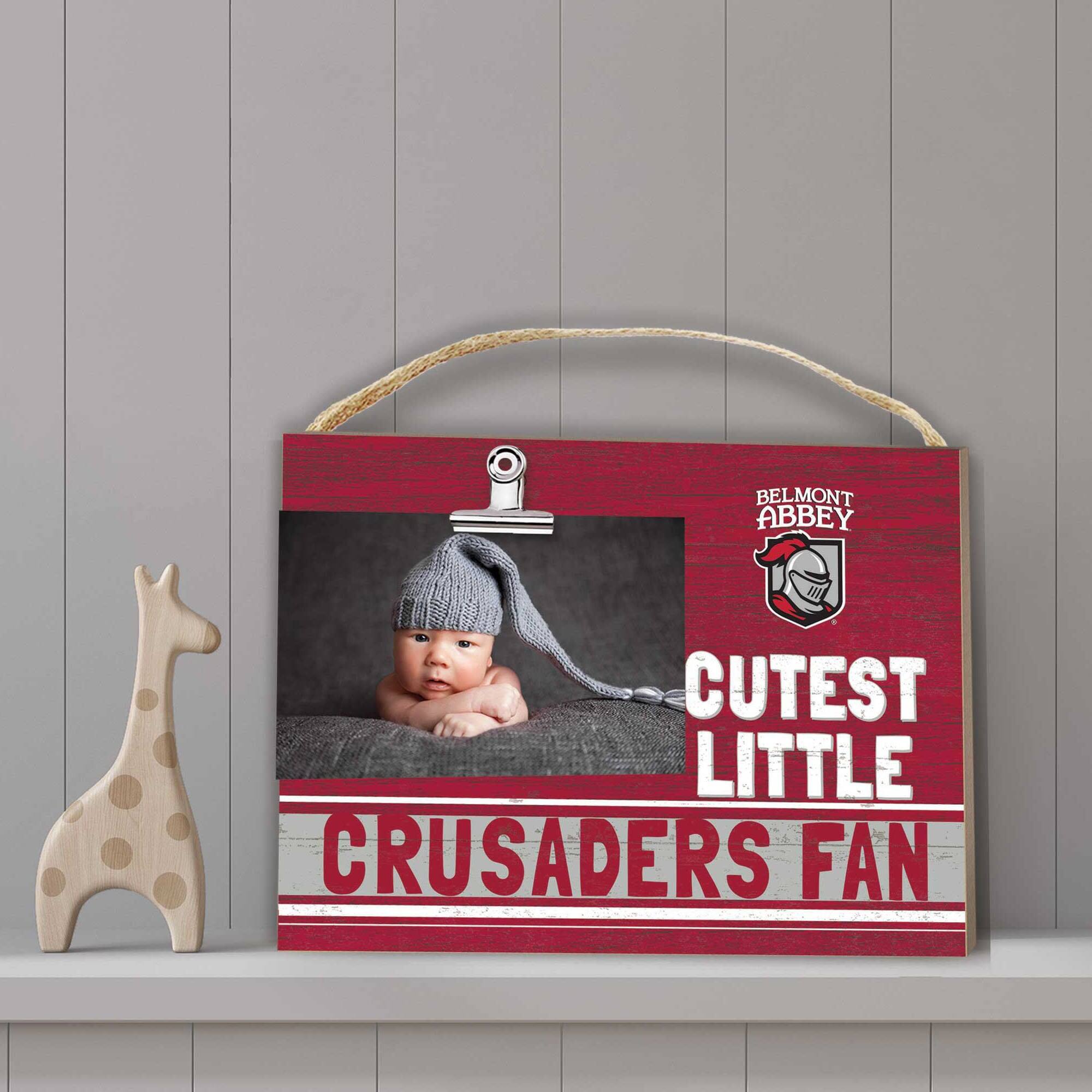 BELMONT ABBEY CUTEST LITTLE CRUSADERS FAN
