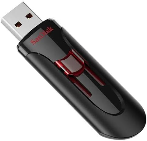 Left. SANDISK - Cruzer Glide 3.0 USB Flash Drive - 128GB - Black.