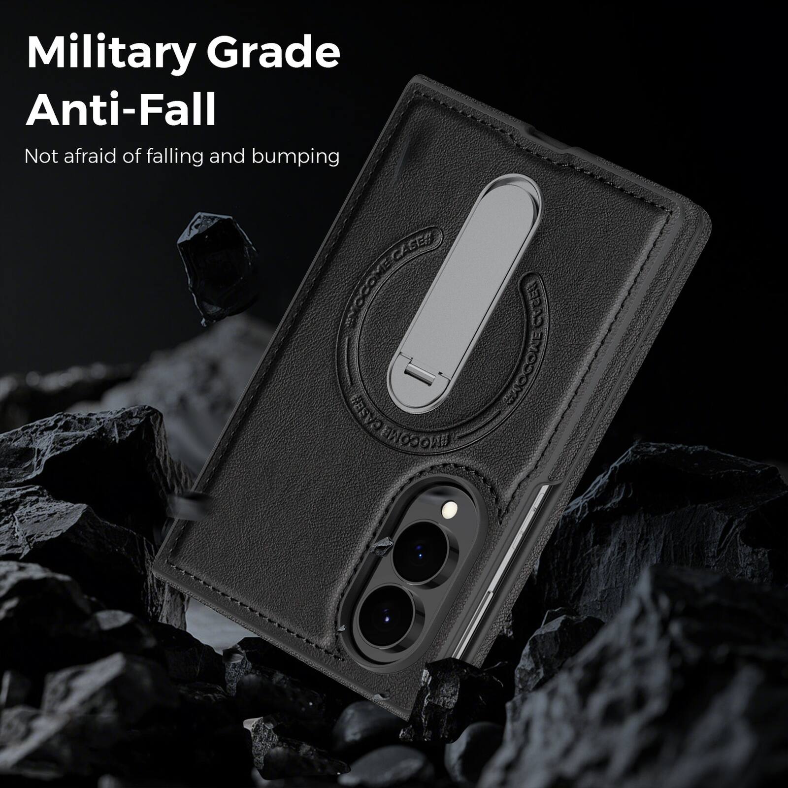 Military Grade Anti-Fall  
Not afraid of falling and bumping