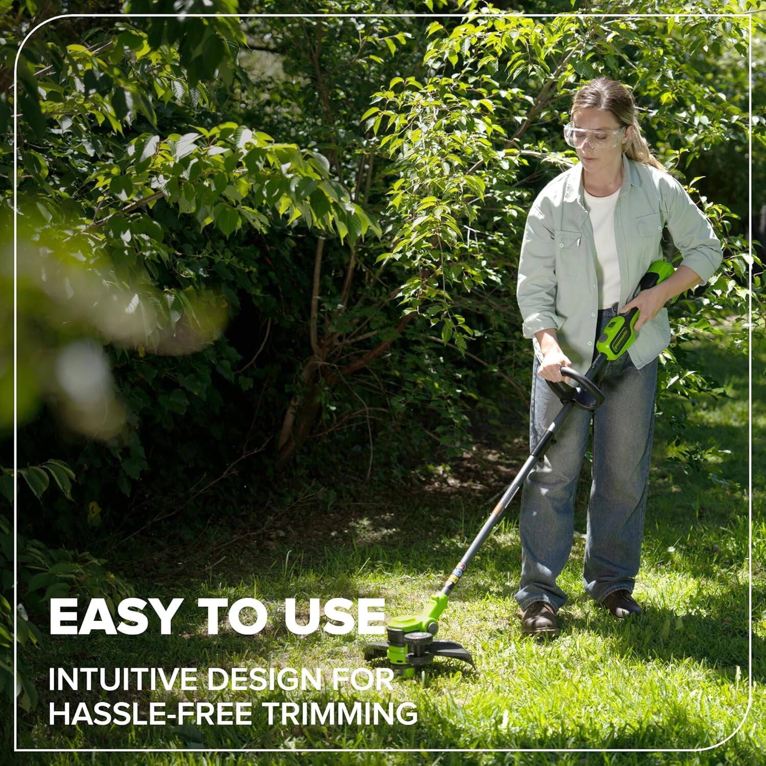 EASY TO USE  
INTUITIVE DESIGN FOR HASSLE-FREE TRIMMING