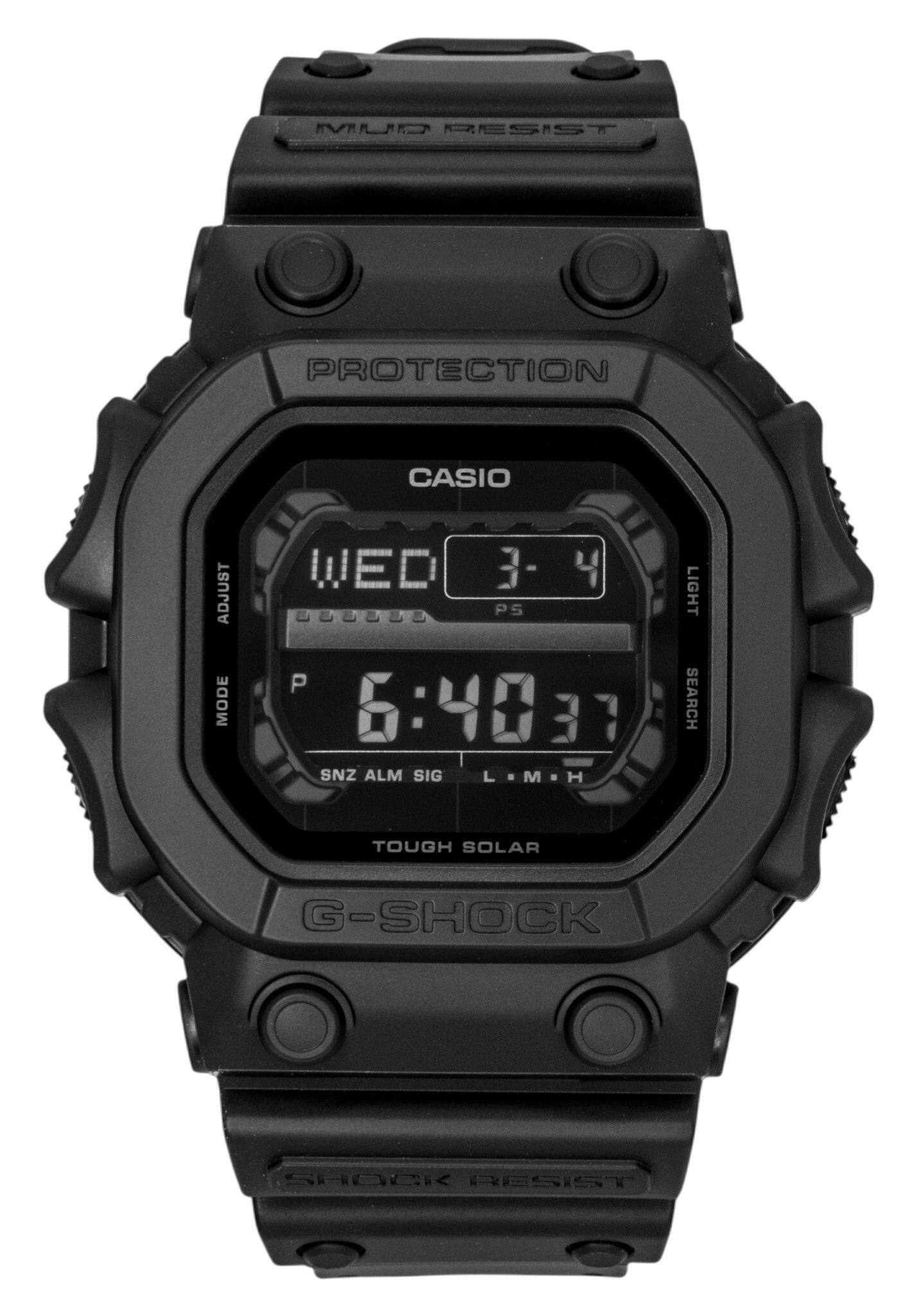 Casio - G-Shock Digital Plastic Strap Solar GX-56UBB-1 200M Men's Watch - Black