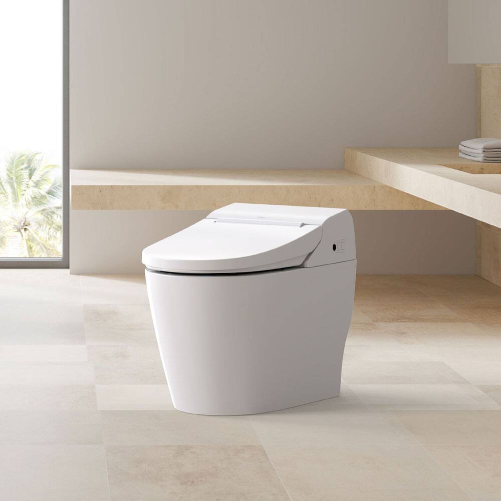 Alt View 4. VOVO - VOVO Smart Toilet with Auto Flushing and bidets - White.