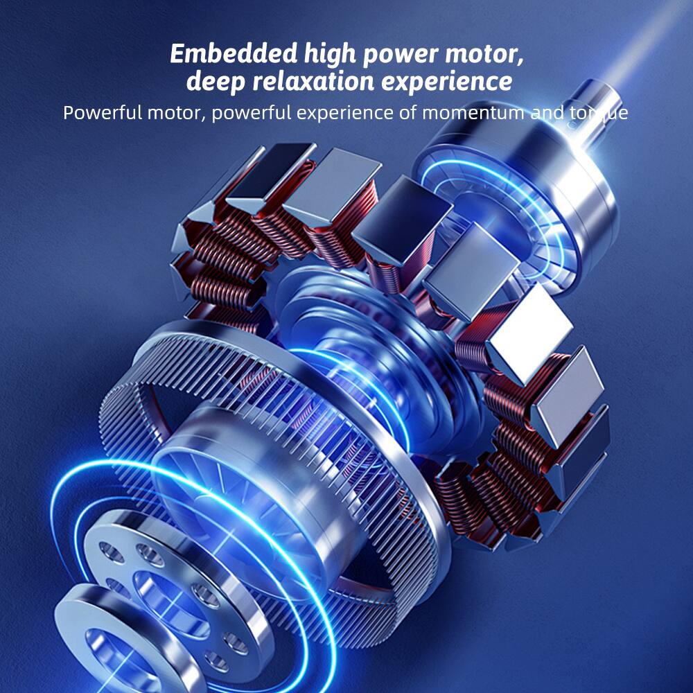 Embedded high power motor, deep relaxation experience  
Powerful motor, powerful experience of momentum and torque