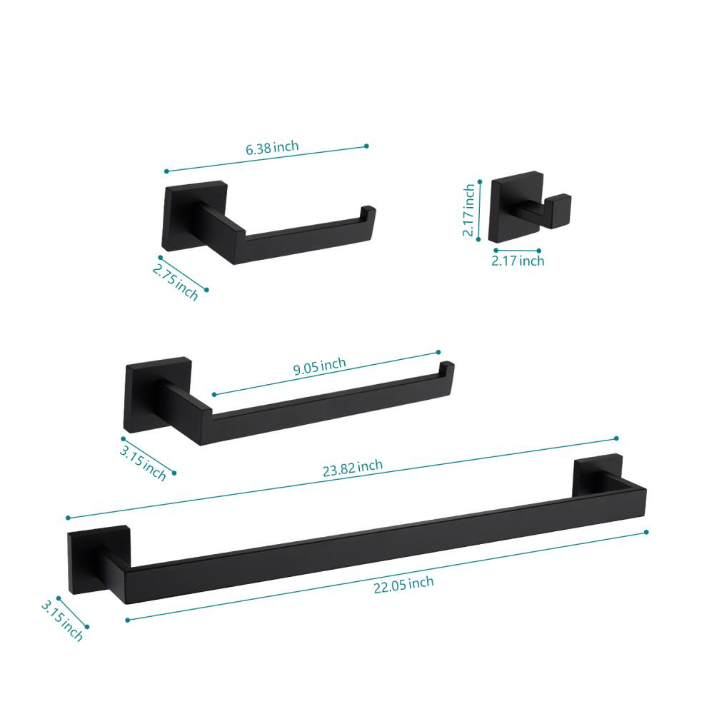 2.75 inch  
6.38 inch  
2.17 inch  
9.05 inch  
3.15 inch  
23.82 inch  
22.05 inch