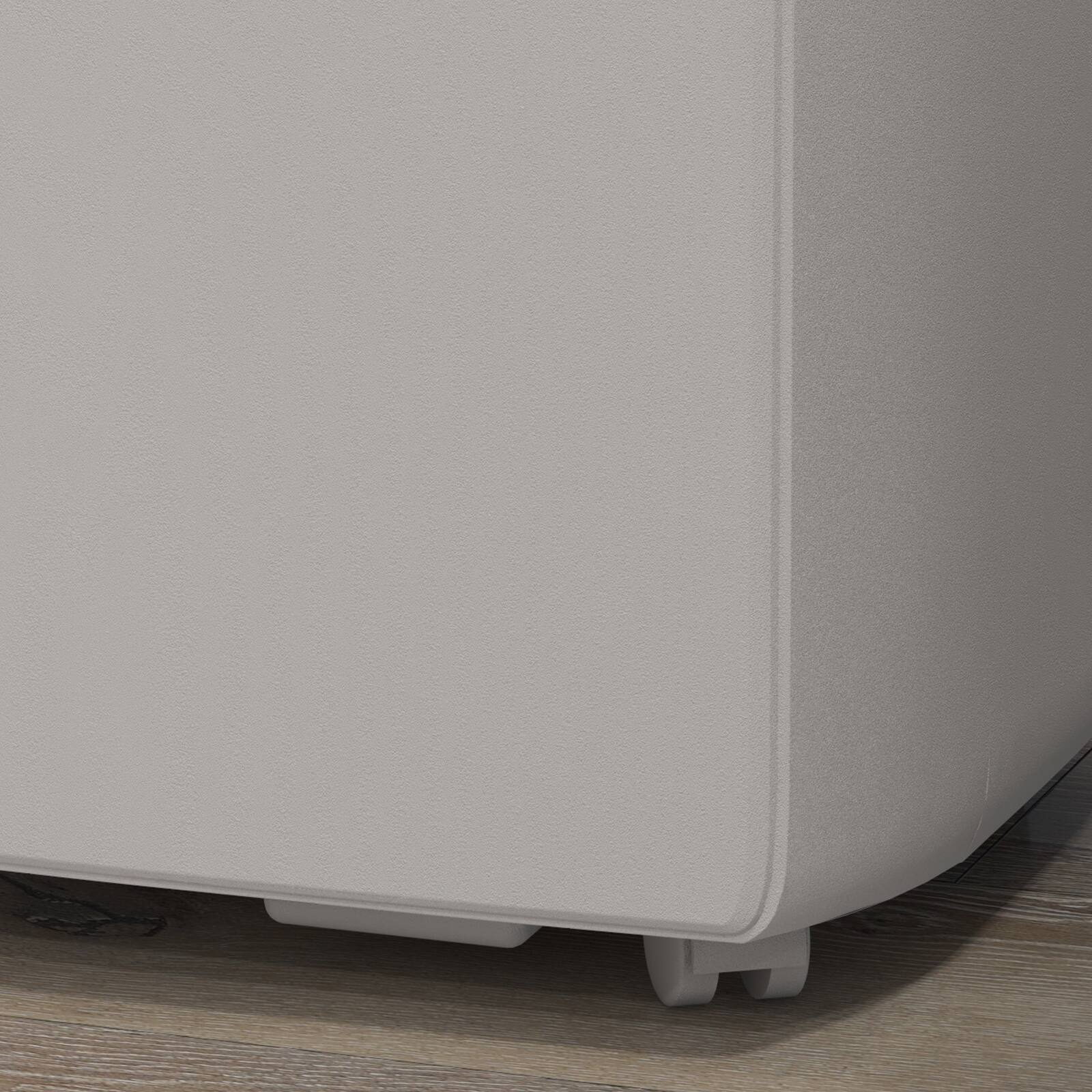 Angle. TROPOW - 14000 BTU Portable Air Conditioner, Quiet Cooling, for Up to 750 Sq.Ft. Home - white.