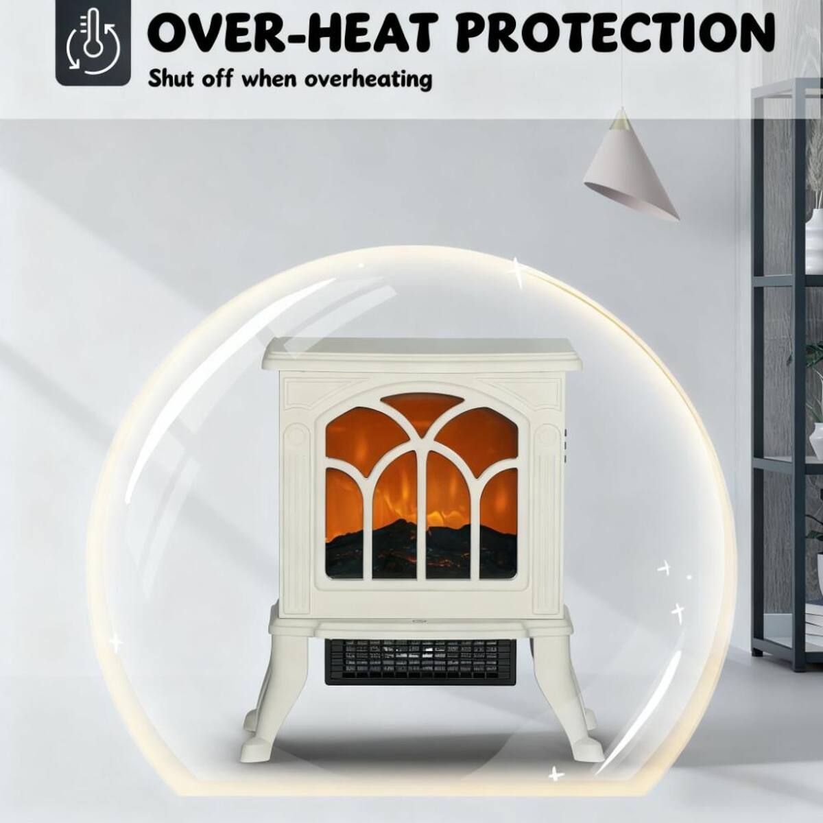 OVER-HEAT PROTECTION  
Shut off when overheating