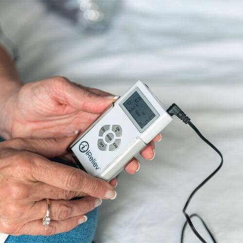 iReliev TENS Unit Pain Relief System White - Best Buy