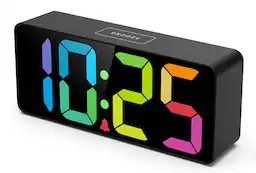 Black+colorful Digit