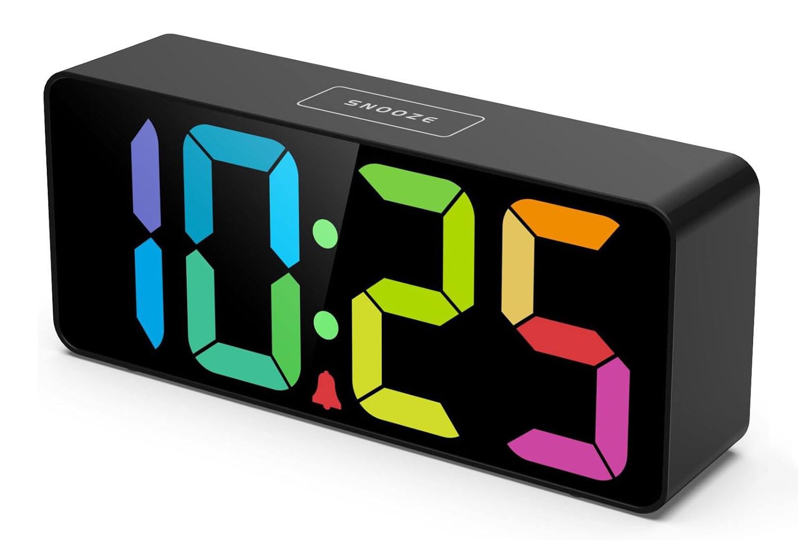 Black+colorful Digit