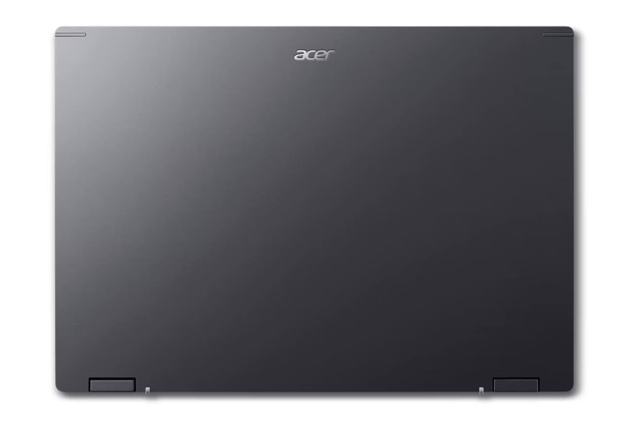 Alt View 5. Acer - Aspire Spin 14" 2-in-1 Laptop Intel Core Ultra 7 155U 16GB RAM 1TB SSD Windows 11 Home - ASP14-52MTN-75J3 - Steel Gray.