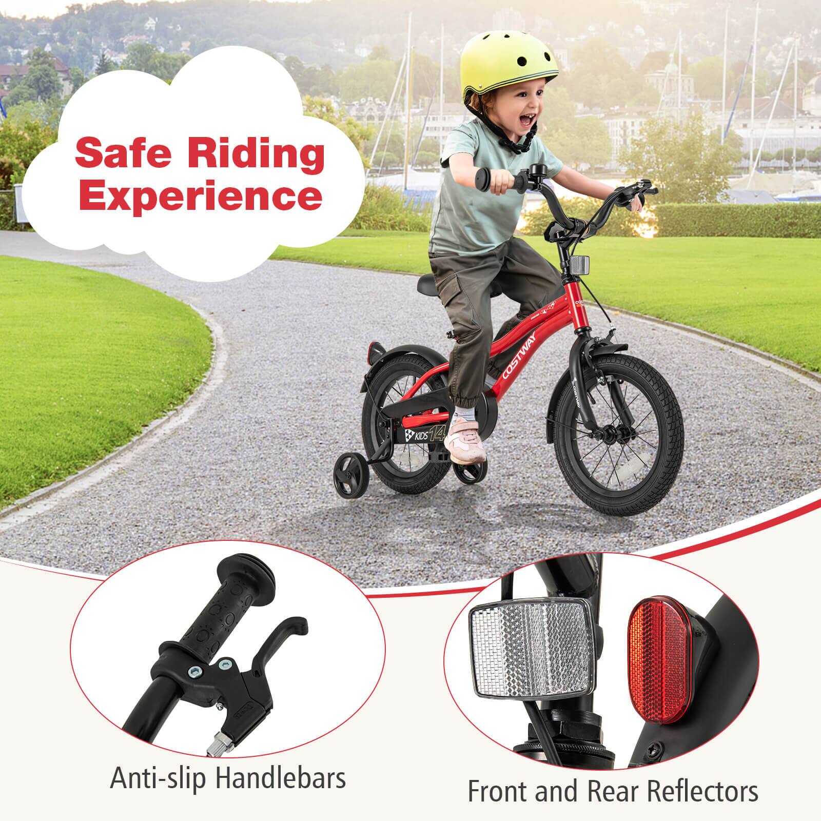 Safe Riding Experience

Anti-slip Handlebars

Front and Rear Reflectors