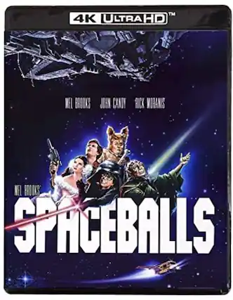 Front. Spaceballs - 4K Blu-Ray.