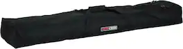 Gator - Deluxe Speaker Stand Bag, w/ Heavy-Duty Nylon Construction, Fits 2 Speaker Stands Under 50" & Dual Zippered Compartments