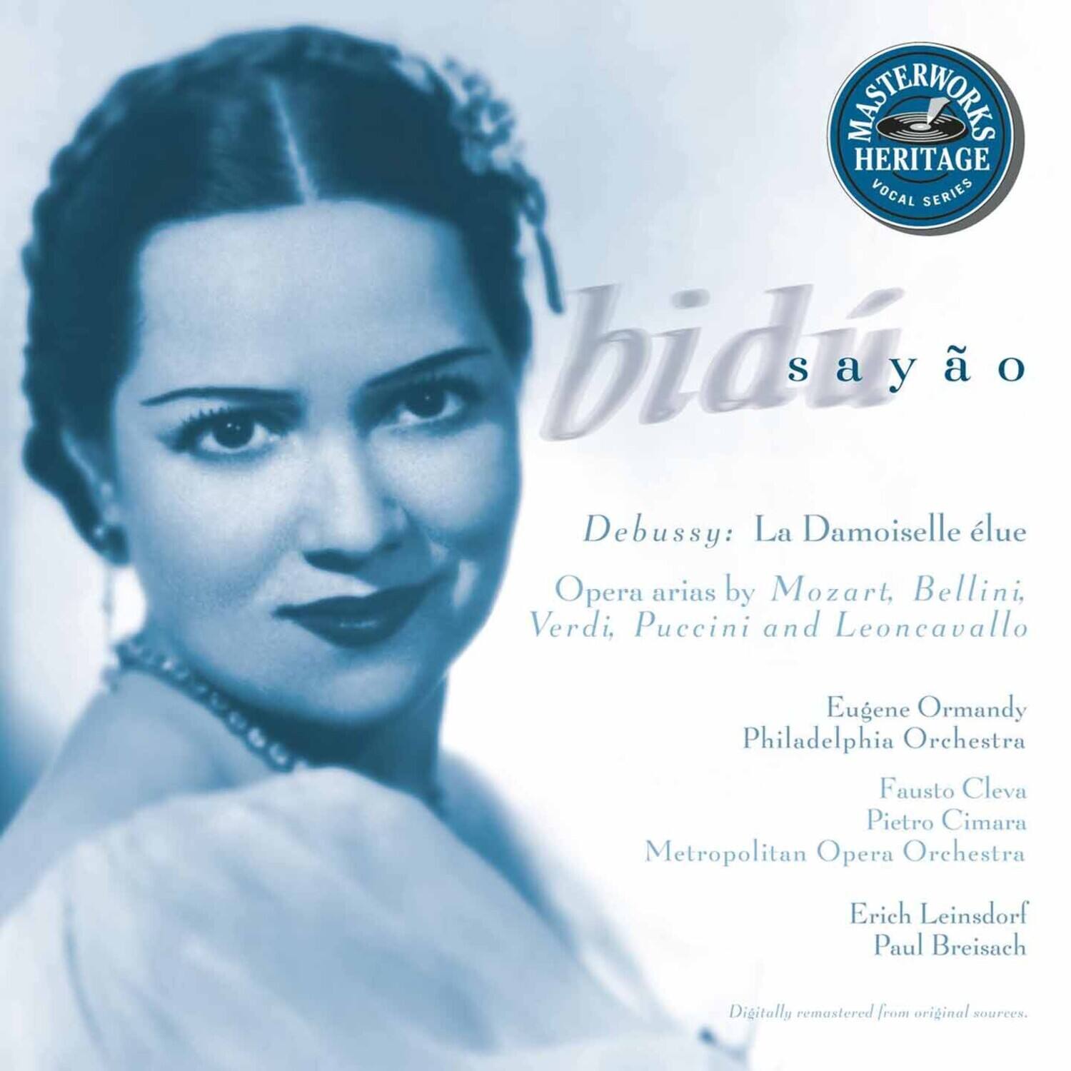 Bidu Sayao - Sings Debussy Mozart Puccini & More   - COMPACT DISCS [CD]