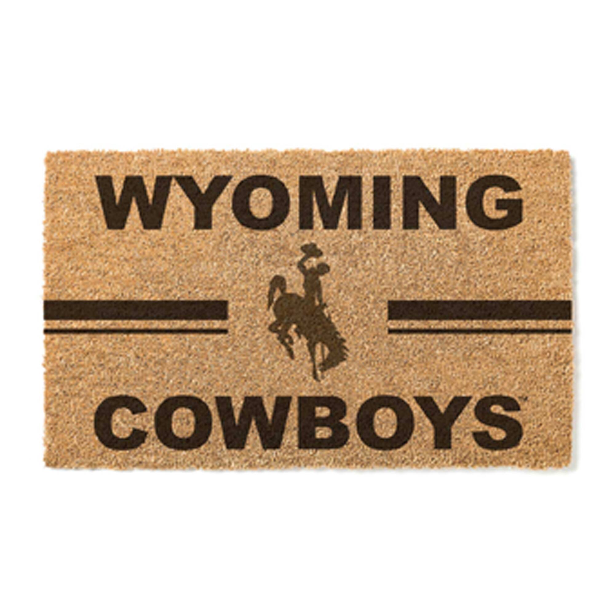 Wyoming Cowboys 18" x 30" Team Logo Doormat