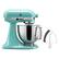 Front. KitchenAid - KitchenAid Artisan Series 5 Quart Tilt-Head Stand Mixer with Flex Edge Beater Value Bundle - KSM150FEAQ - Aqua Sky.