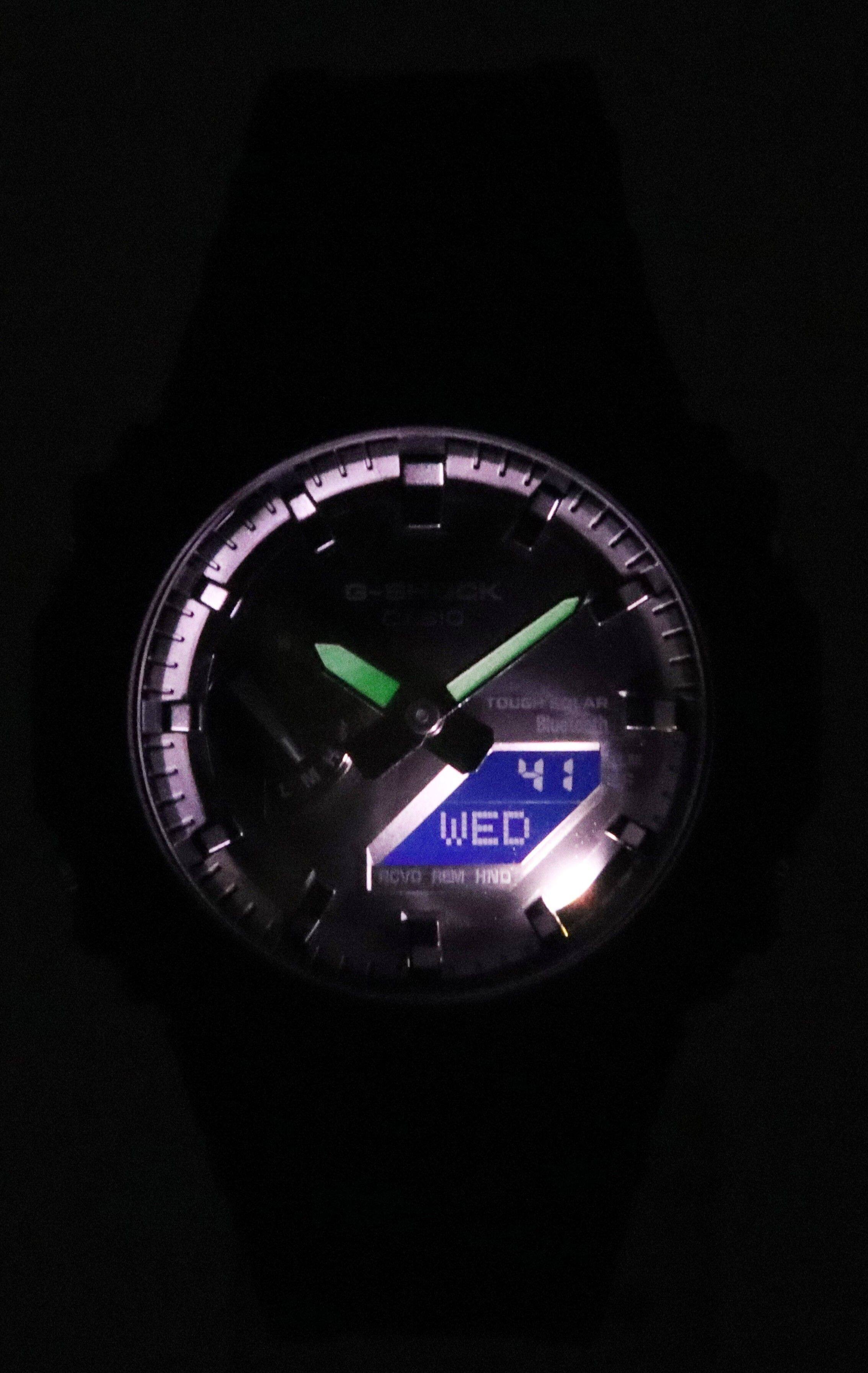 G-SHOCK  
TOUGH SOLAR  
WED 41  
RCVD REM HND