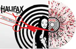 Halifax - A Writer's Reference - Red/Black Splatter - VINYL LP
