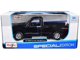1993 Chevrolet 454 SS Pickup Truck 1/24 Diecast Model Car by Maisto - Black
