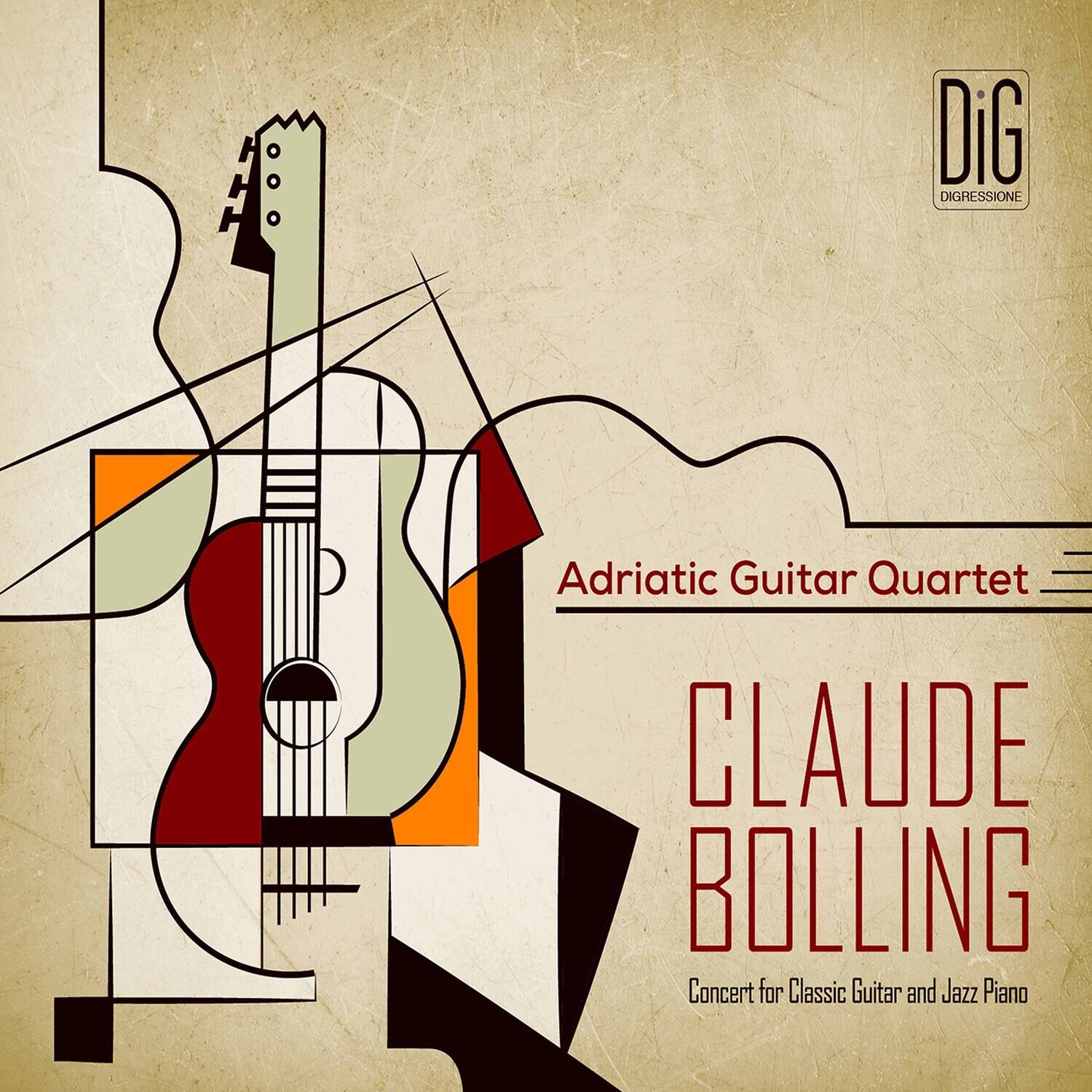 Adriatic Guitar Quartet

CLAUDE BOLLING

Concert for Classic Guitar and Jazz Piano

DiG DIGRESSIONE