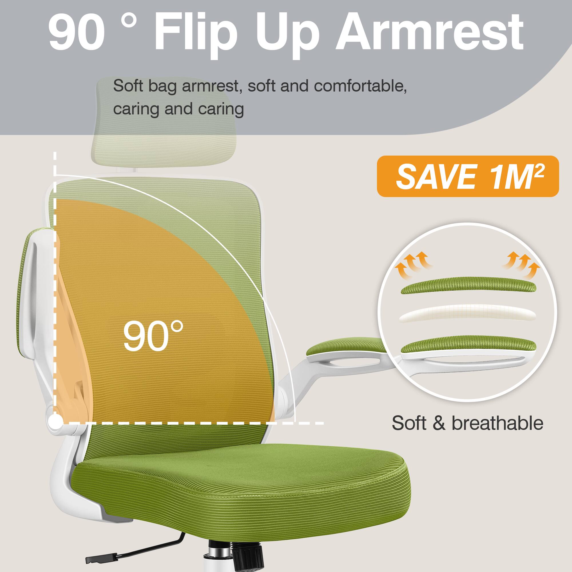 90° Flip Up Armrest

Soft bag armrest, soft and comfortable, caring and caring

SAVE 1M²

Soft & breathable