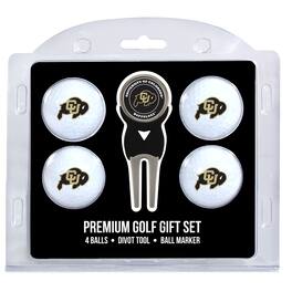 Team Golf - Colorado Buffaloes 4-Ball Gift Set - Multicolor