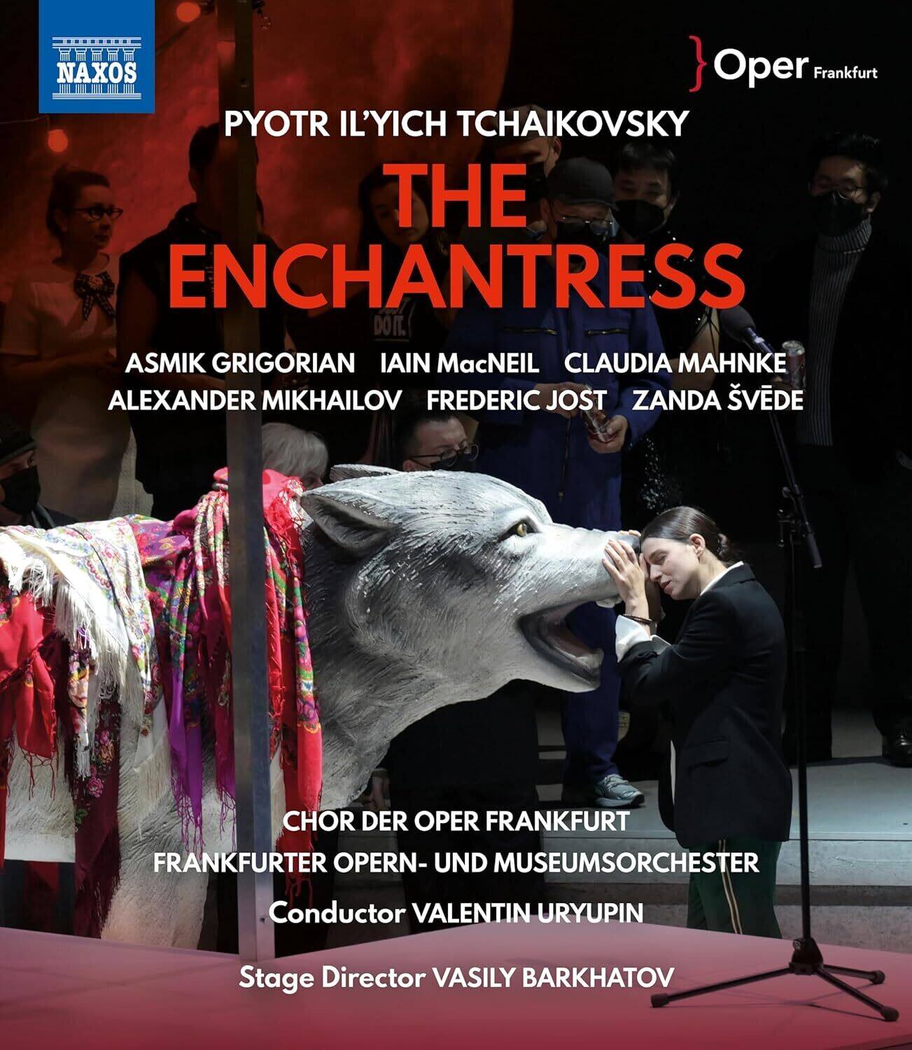 Front. Alexander Mikhailov - Tchaikovsky: The Enchantress   - BLU-RAY.
