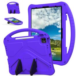 Dteck - For iPad Air 11'' (M4)2026/(M3)2025/ (M2)2024 & iPad Pro 11'' (M5) 2025/(M4) 2024 Shockproof EVA Handle Stand Kids Case - Purple
