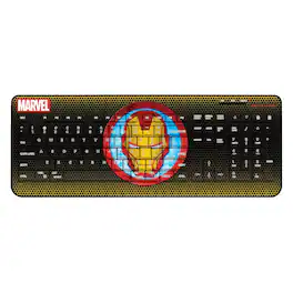 Keyscaper - Marvel Grid Wireless USB Keyboard - Iron Man
