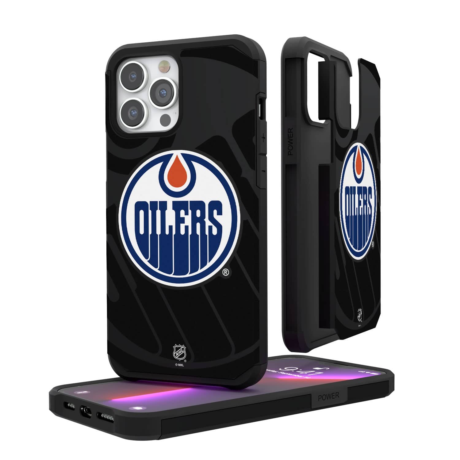 Keyscaper - NHL - Edmonton Oilers iPhone Mono Tilt Rugged Case - 15 - Multicolor price history on PriceWatchPro