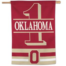 WinCraft - Oklahoma Sooners Only1 28'' x 40'' Single-Sided Vertical Banner - Multicolor