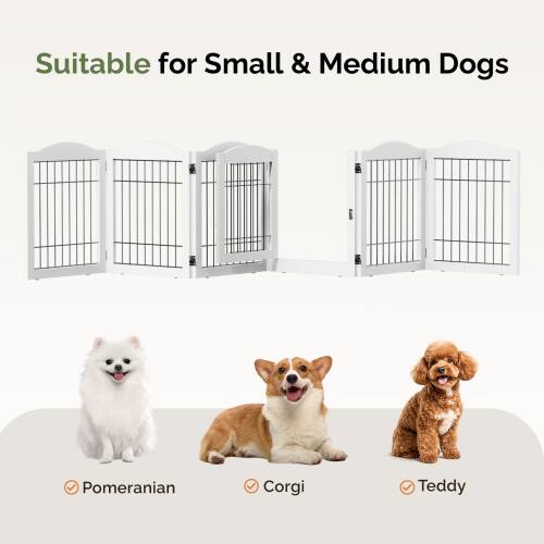 Suitable for Small & Medium Dogs

- Pomeranian
- Corgi
- Teddy