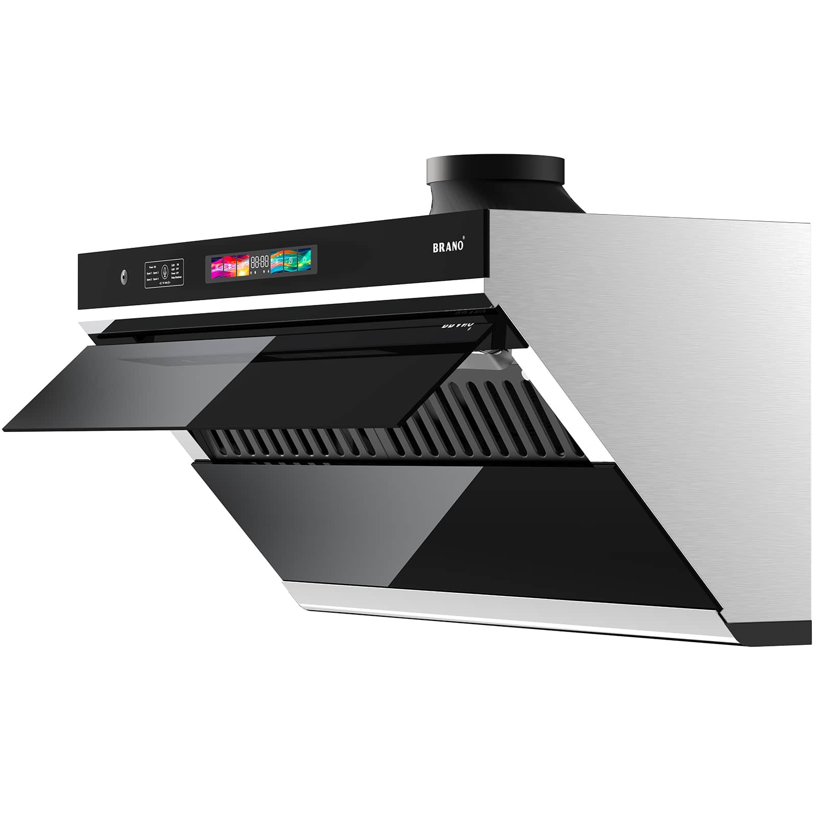 Brano - 30 inches - Convertible - Under cabinet Range Hood - Black