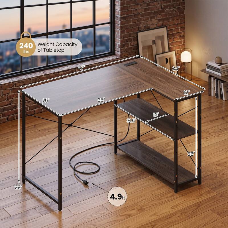 240 lbs Weight Capacity of Tabletop

47" x 34" x 29" x 35" x 12" x 31.5" x 10" x 26" x 29" x 4.9ft