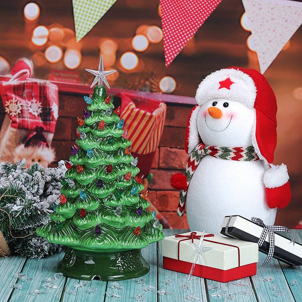 Back. Schertz - 201-Piece Plastic Ceramic Christmas Tree Replacement Lights – Bulbs, Ornaments, and Star Shapes - White.