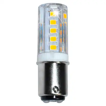 Front. HQRP - HQRP Navigation and Anchor Light Ba15d Bayonet Base 24LEDs Dual Contact SMD LED Bulb Warm White 12-24 Volt DC.