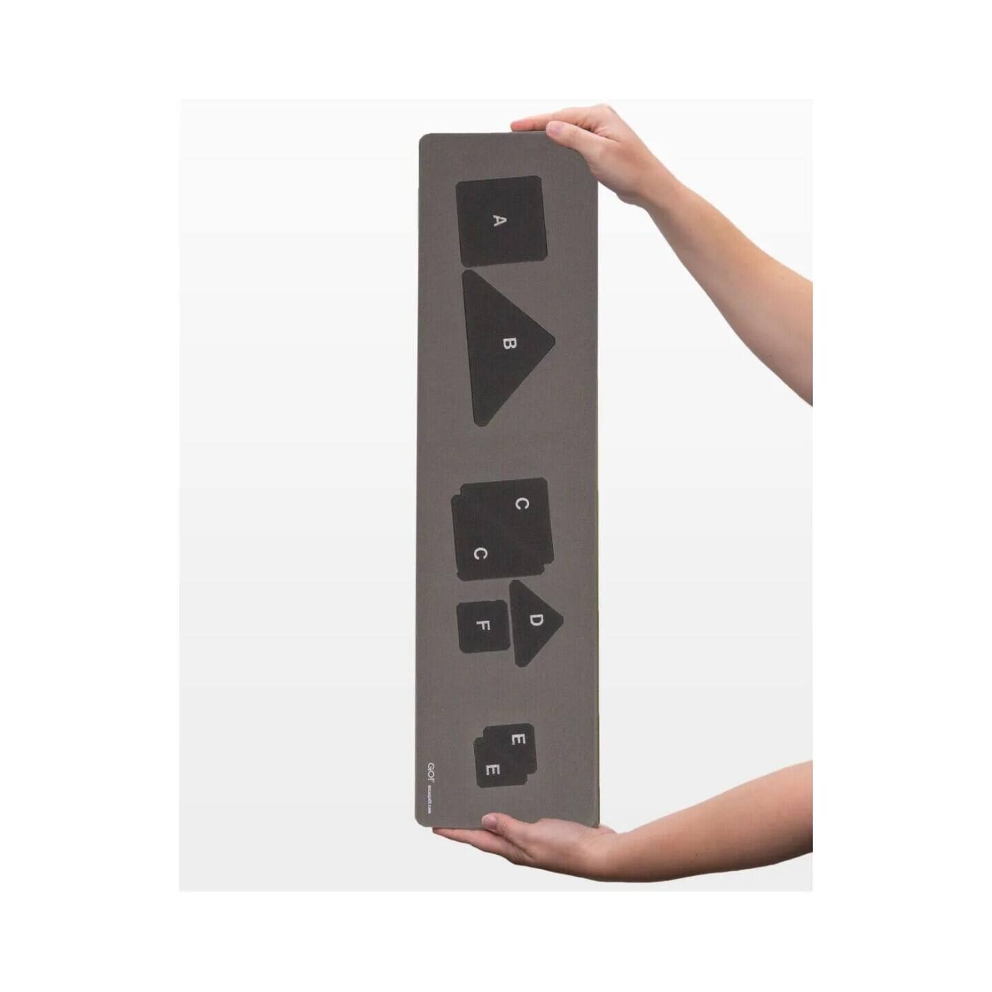 Alt View 1. AccuQuilt - GO! Rising Star-10 Finished Die - Multicolor.