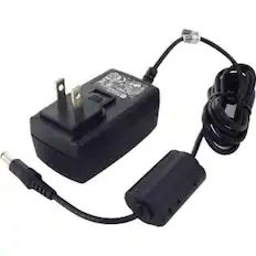 Front. Digi International - Digi 301-9000-04 AC Adapter - 15 W - 110 V AC, 220 V AC Input - 5 V DC Output - White.