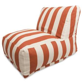 Majestic Home - Chair Lounger Vertical Stripe Burnt - Orange