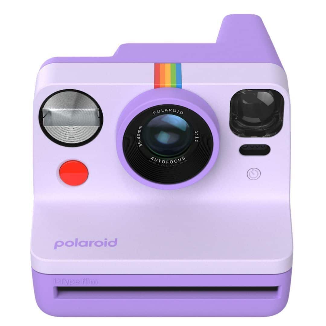 Polaroid Originals - Polaroid Now Generation 2 i Type Purple Instant Camera with Analog Design - Black