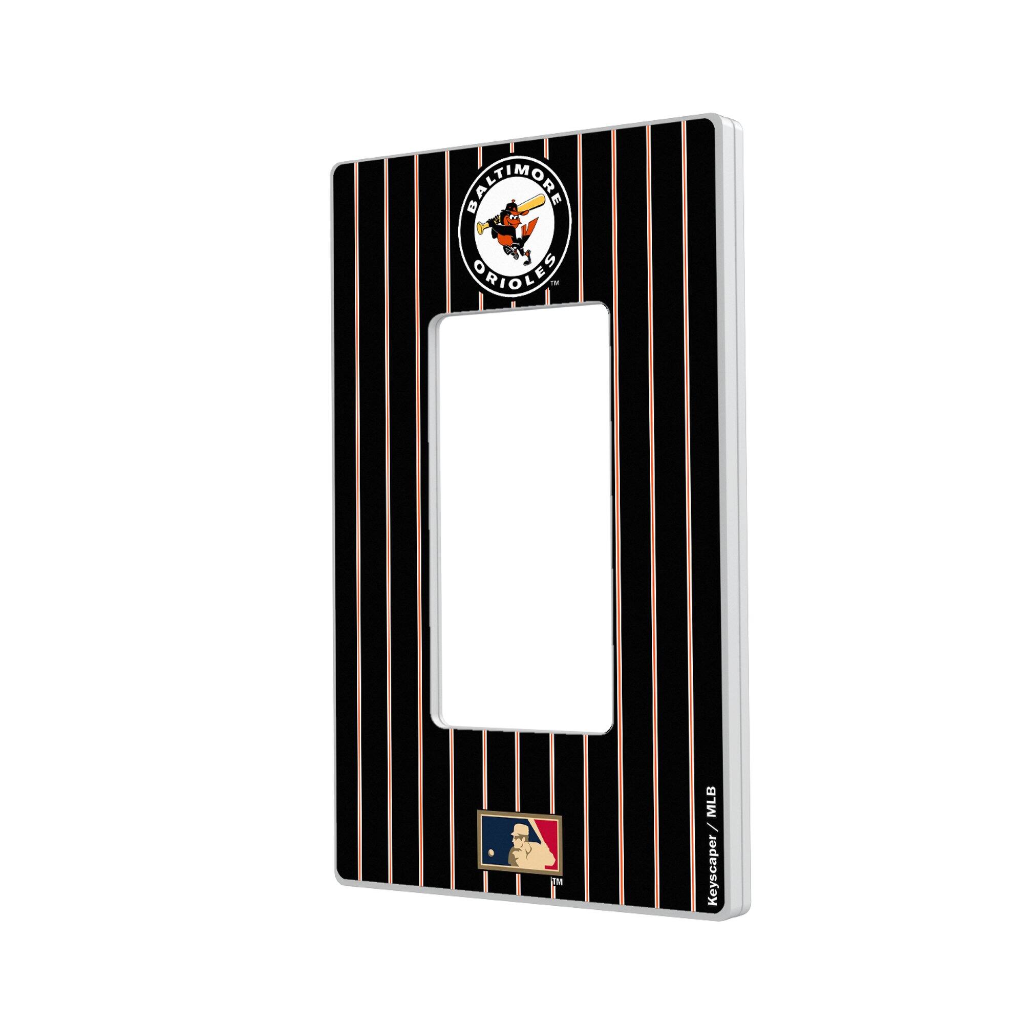 Keyscaper - Baltimore Orioles 1966-1969 Cooperstown Pinstripe Single Rocker Light Switch Plate - Multicolor price history on PriceWatchPro