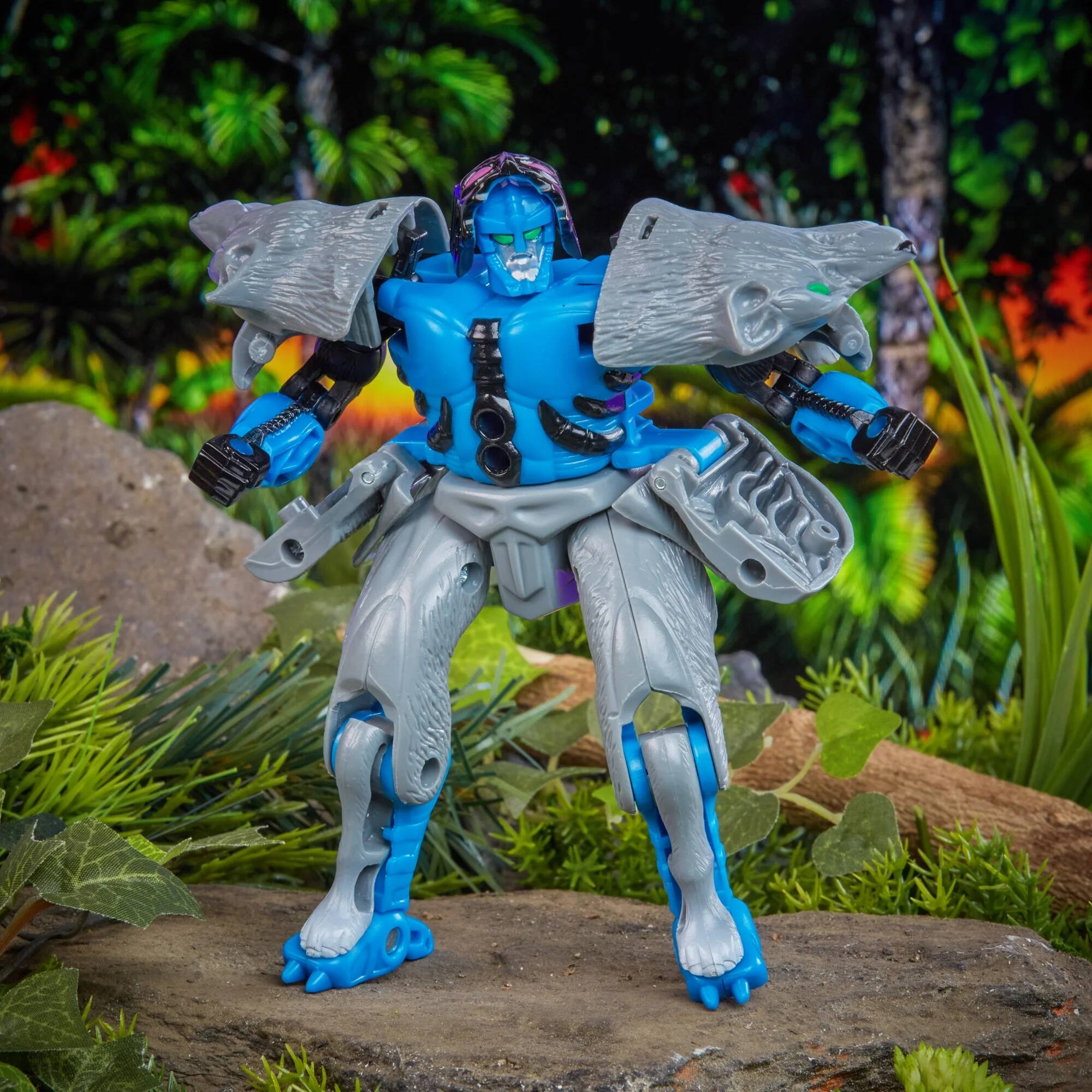 Alt View 5. Transformers - Transformers: Vintage Beast Wars Maximal Wolfang Kids Toy Action Figure.