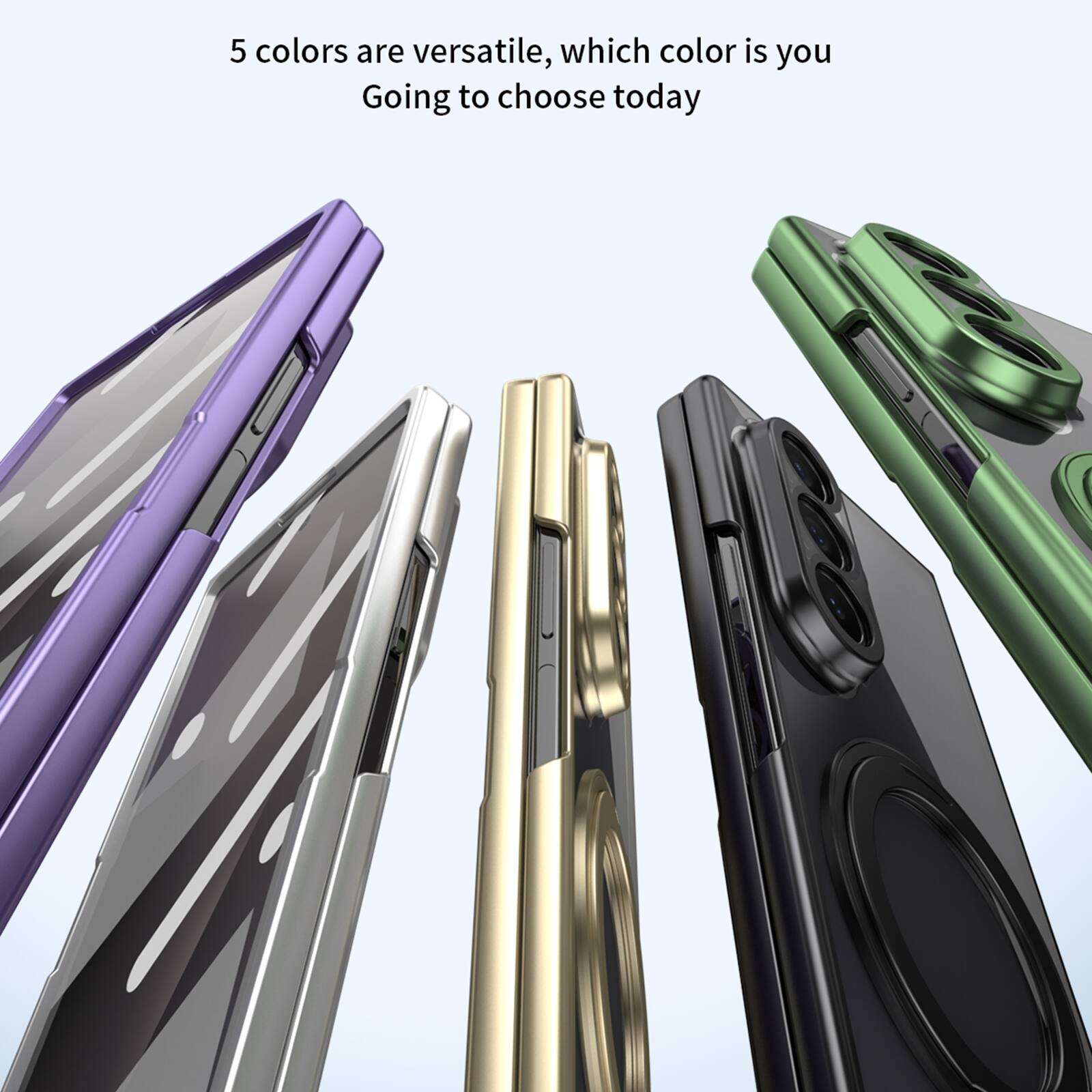 5 colors are versatile, which color is you going to choose today