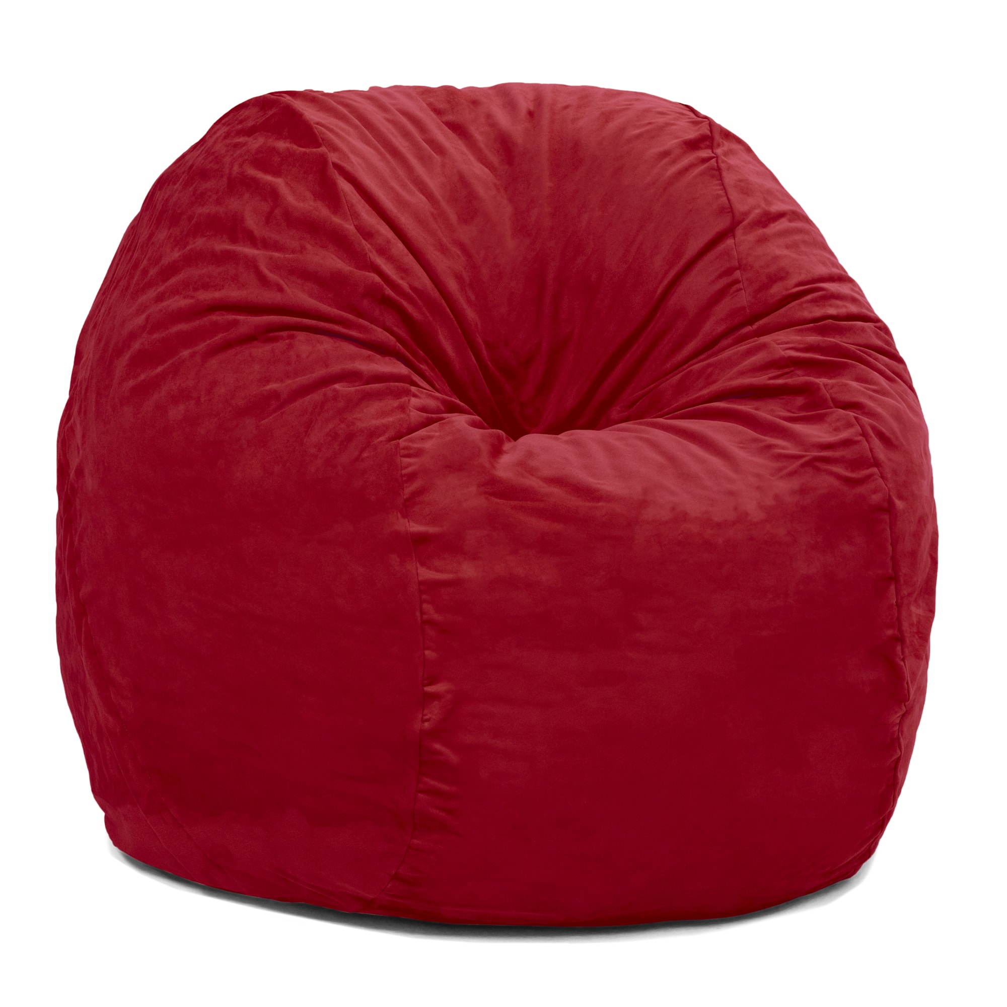 Jaxx - Saxx 5 Foot Large Bean Bag w/ Removable Cover - Cinnabar