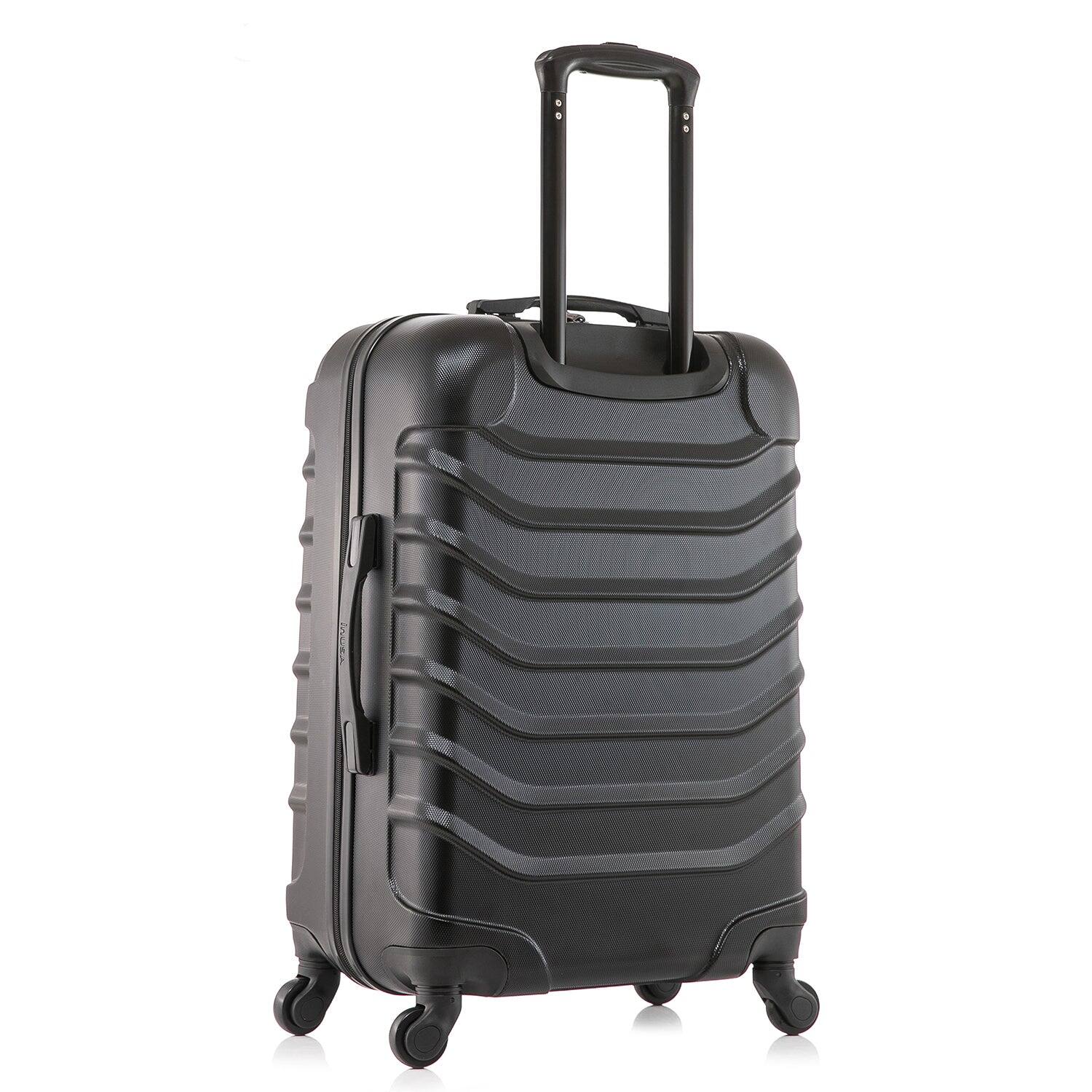 Alt View 1. InUSA - Endurance Lightweight Hardside Spinner Luggage 24" - Black.